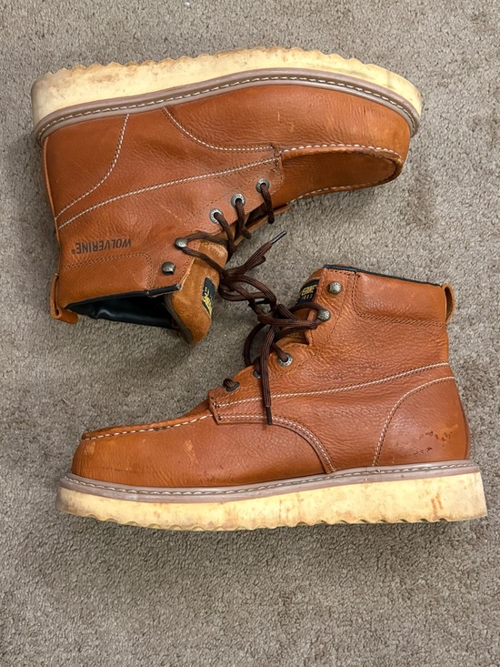 Wolverine Moc-Toe Steel Toe EH 6 Work Boots W08289 Men’s Size 11.5 main image 4